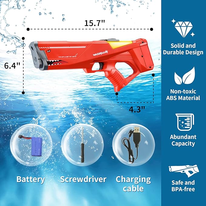 PISTOLA DE AGUA ELECTRICA BLASTER