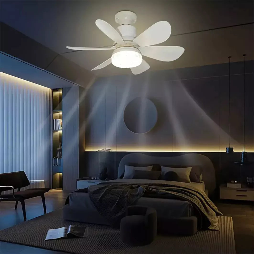 Ampolleta Ventilador  con luz LED