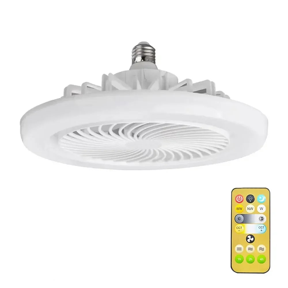 VENTILADOR DE TECHO Y LUZ LED CON CONTRO